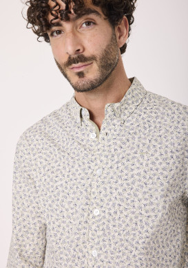Chemise manches longues 100% coton Homme Chemise manches longues 100% coton Homme