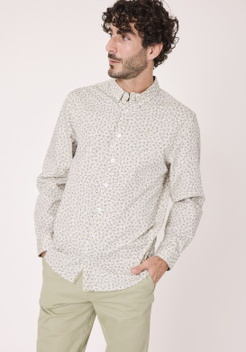 Chemise manches longues 100% coton Homme Chemise manches longues 100% coton Homme