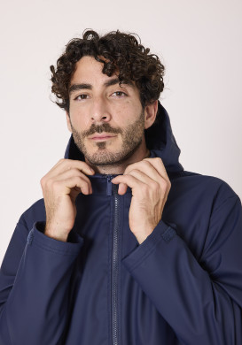 Ciré doublé micropolaire bleu marine Homme Ciré doublé micropolaire bleu marine Homme