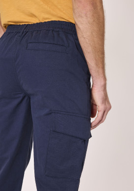 Pantalon cargo Bleu marine Homme Pantalon cargo Bleu marine Homme