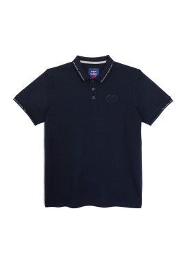 Polo bleu marine 100% coton Homme Polo bleu marine 100% coton Homme