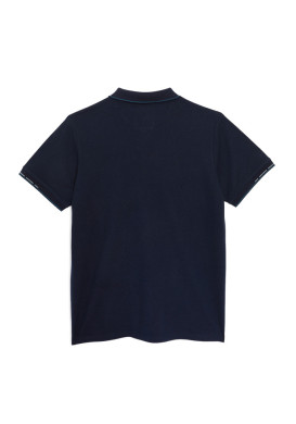 Polo bleu marine 100% coton Homme Polo bleu marine 100% coton Homme