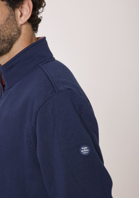 Veste doublée sherpa Bleu marine Homme Veste doublée sherpa Bleu marine Homme