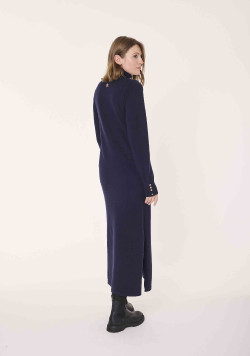 Robe longue bleu marine Femme - EOM