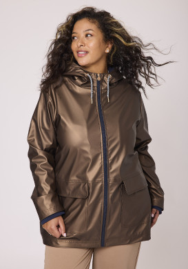 Ciré Femme doublé polaire marron irisé Ciré Femme doublé polaire marron irisé