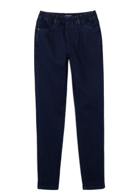 Jean taille réglable Bleu Marine Femme Jean taille réglable Bleu Marine Femme