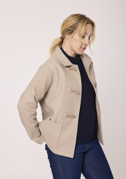 Veste manches longues Beige Femme
