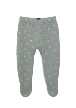Ensemble mixte pantalon et haut Vert d'eau Bébé