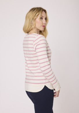 Marinière femme manches longues bleu marine Marinière femme manches longues bleu marine