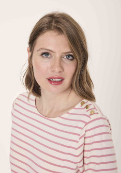 Marinière manches longues 100% coton rayée rose Femme - EOM