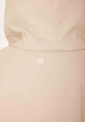 Ciré déperlant doublé fausse fourrure Beige mat Femme - EOM Ciré déperlant doublé fausse fourrure Beige mat Femme - EOM
