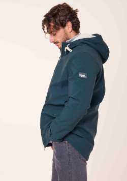 Parka doublée sherpa Verte Homme - EOM