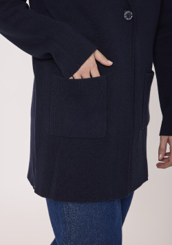 CARDIGAN TRICOT INDIGO GOYA