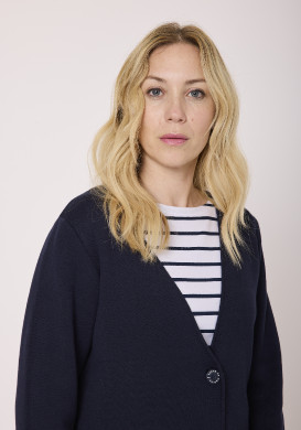 CARDIGAN TRICOT INDIGO GOYA CARDIGAN TRICOT INDIGO GOYA
