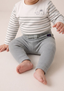 Legging Vert d'eau Bébé