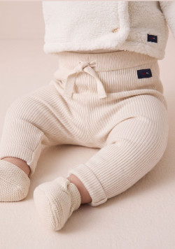 Legging long grège bébé
