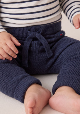 Legging long bleu marine Bébé Legging long bleu marine Bébé