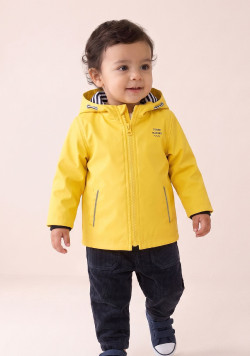Ciré jaune Bébé à capuche