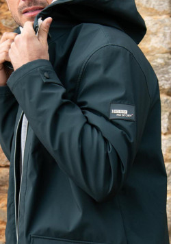 Parka doublée sherpa Verte Homme - EOM