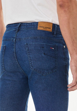Jean Homme coupe droite denim brut