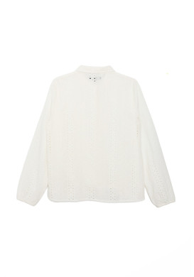 CHEMISE CHEMISIER ML BLANC CASSE CHOLI