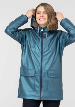 Ciré Femme doublé polaire bleu