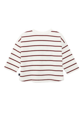 Marinière manches longues 100% coton bordeaux Bébé Garçon Marinière manches longues 100% coton bordeaux Bébé Garçon