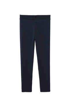 Legging réversible Bleu marine et Imprimé Fille