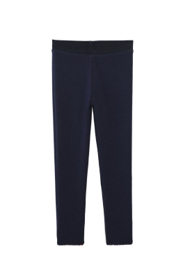 Legging réversible Bleu marine et Imprimé Fille Legging réversible Bleu marine et Imprimé Fille