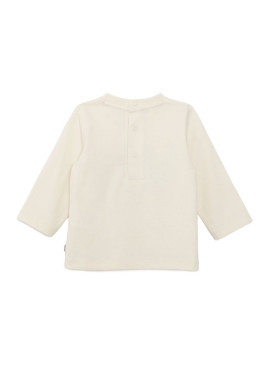 T-shirt manches longues bébé garçon beige 100% coton T-shirt manches longues bébé garçon beige 100% coton