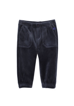 Pantalon velour bleu marine Bébé Garçon
