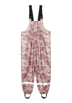 Salopette de pluie fille imprimé rose Salopette de pluie fille imprimé rose