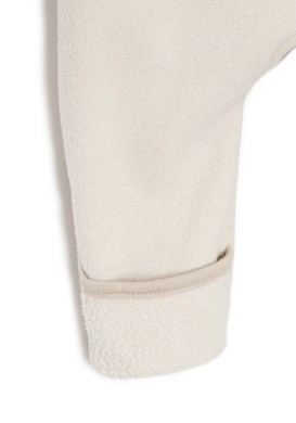 Combi-pilote à capuche bébé beige Combi-pilote à capuche bébé beige