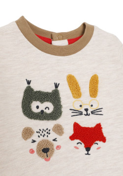 Ensemble pantalon et sweat 100% coton Bébé Garçon