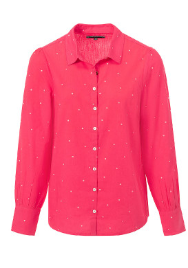 CHEMISE CHEMISIER ML IMPRIME ROSE BALDELLIA Chemise rose Femme