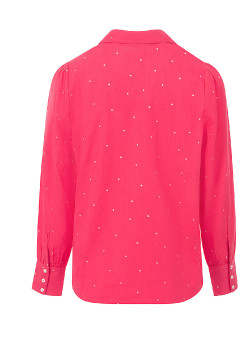 CHEMISE CHEMISIER ML IMPRIME ROSE BALDELLIA