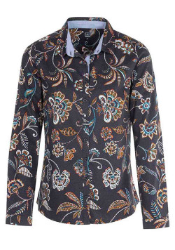 CHEMISE CHEMISIER ML IMPRIME BLEU NUIT GISEL