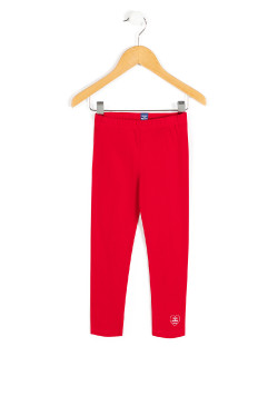Legging long rouge Fille
