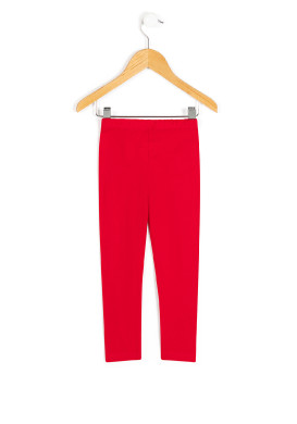 Legging long rouge Fille
