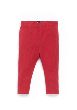 Legging long rouge Fille