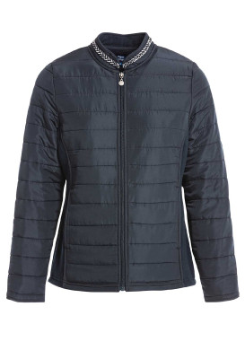 Veste matelassée bleu marine Femme Veste matelassée bleu marine Femme