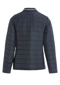 Veste matelassée bleu marine Femme