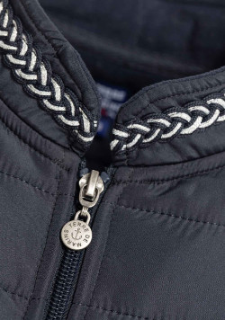 Veste matelassée bleu marine Femme