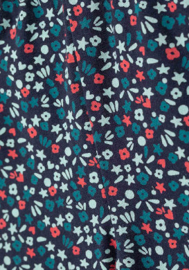 Legging long fille imprimé fleuri