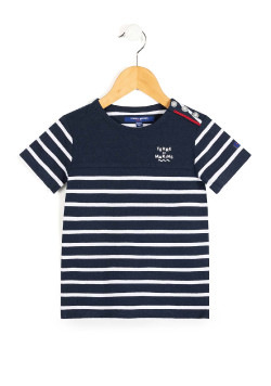 Marinière Enfant bleu marine