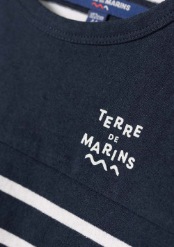 Marinière Enfant bleu marine