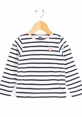Marinière authentique manches longues Fille Marinière authentique manches longues Fille