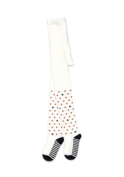 Collant blanc cassé Fille