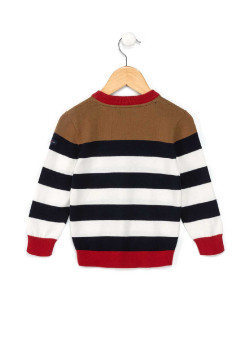 Pull rayé multicolore Garçon 