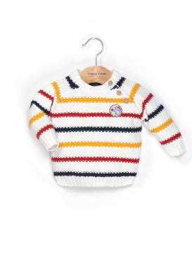Pull rayé Bébé Fille Pull rayé Bébé Fille
